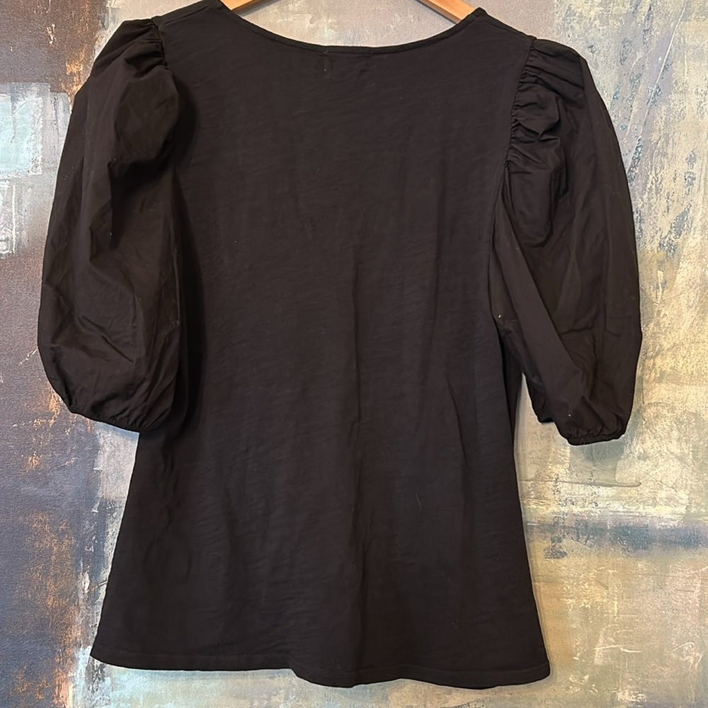 Nation LTD Black Short Sleeve Top - Picture 7 of 10